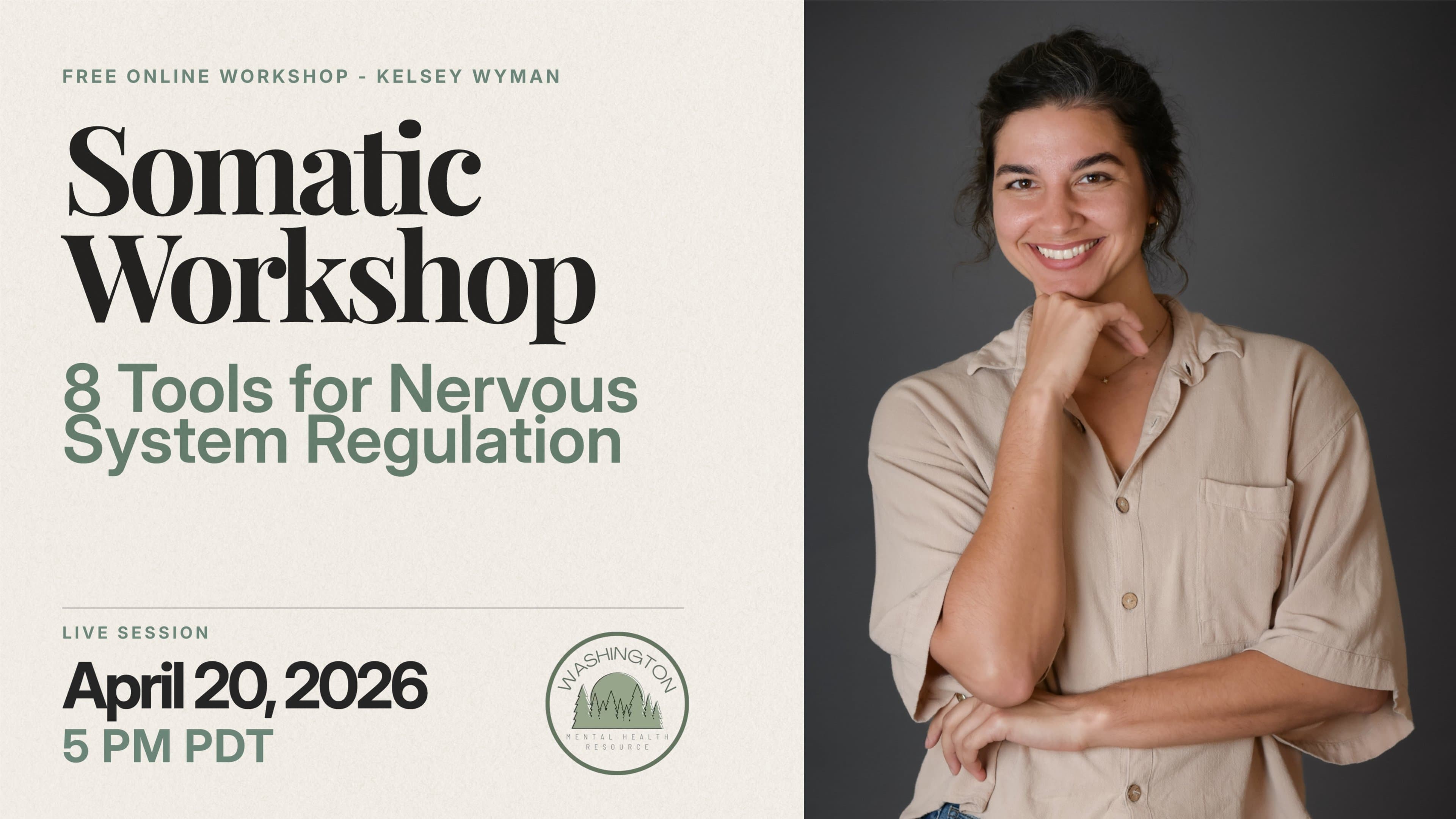 Somatic Workshop: 8 Tools for Nervous System Regulation